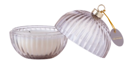 Kerstbal Geurkaars Ted Sparks Vanilla & Cedarwood