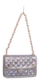 Kerstbal Vondels Ornament Glass Gold Oil Fashion Bag 5,5 cm