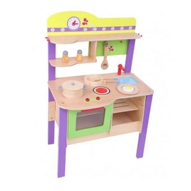 Kinderkeuken Hout Deluxe