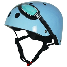 Kiddimoto Blue Goggle Helm-53 - 58 cm