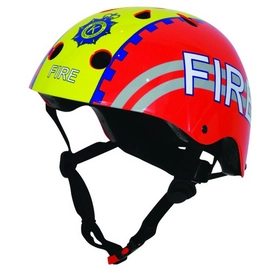 Kiddimoto Fire Red Helm-53 - 58 cm