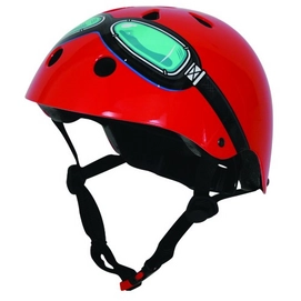 Kiddimoto Red Goggle Helm-48 - 53 cm