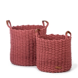 Basket Kidsdepot Korbo L Coral Red (2 pc)