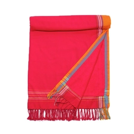 Kikoy Pure Kenya Towel Nairobi Wine Red (Badstof)
