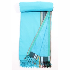 Kikoy Pure Kenya Bleu Towel XL Jambo Eponge
