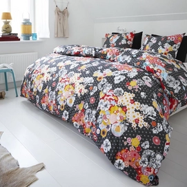 Dekbedovertrek Beddinghouse Kimono Black Katoen