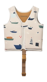 Kinder Zwemvest Liewood Dove Sailing / Sandy 1-2 Jaar