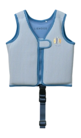 Kinder Zwemvest Liewood Dove Seersucker Y/D Stripe Riverside / Creme De La Creme 2-3 Jaar