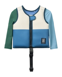 Kinder Zwemvest Liewood Dove Riverside Multi Mix Sleeves 2-3 Jaar