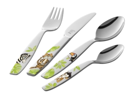 Kinderbestekset Zwilling Jungle (4-)