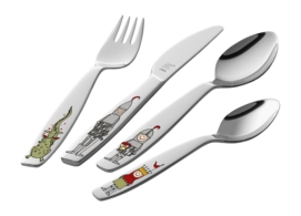 Kinderbestekset Zwilling Ridder Eckbert (4-Delig)