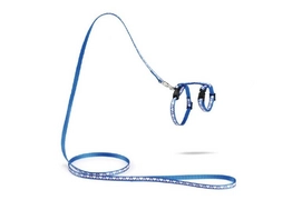 Kittentuig Beeztees Hearts Nylon Blauw