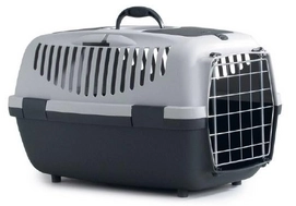 Transportbox Stefanplast Gulliver IATA Small Donkergrijs (56 x 36 x 35 cm)