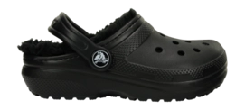 Klomp Crocs Toddler Classic Lined Clog Black Black