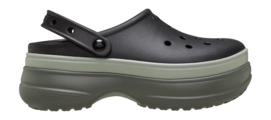 Klomp Crocs Unisex Classic Stacked Clog Black
