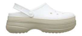 Klomp Crocs Unisex Classic Stacked Clog Chalk