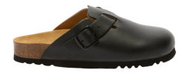 Klomp Scholl Women Fae New Leather Black