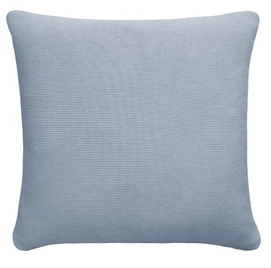Sierkussen Marc O'Polo Fine Knitted Silver Blue (50 x 50 cm)