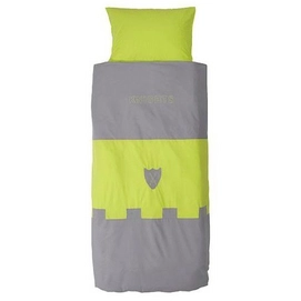 Parure de Lit Jollein Knight Vert/ Gris Coton