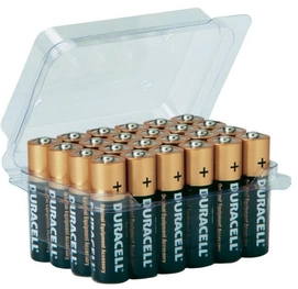 Batterij Duracell AA Alkaline Penlite 24-pack