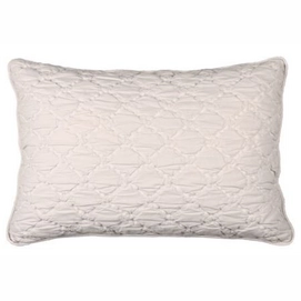 Sierkussenhoes Stonewash York Koeka Pebble (40 x 60 cm)