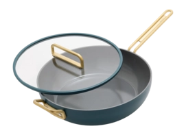 Koekenpan Met Deksel GreenPan Tucci Pine Green 33 cm