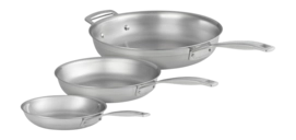 Koekenpannenset Le Creuset Classic 3-PLY RVS (3-delig)