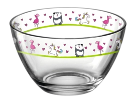 Kom Leonardo Bambini Flamingo 12 cm (Set van 6)