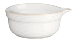 Kom Met Schenktuit ASA Selection Manuale Oat White 17,5 cm