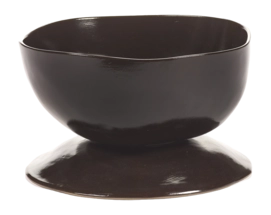 Kom Serax La Mère Tableware By Marie Michielssen Dark Brown L 20,5 cm