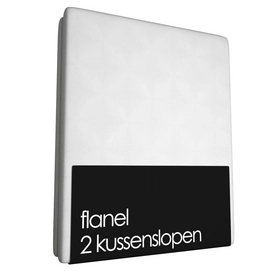 2 Taies d'oreiller Cinderella White (Flanelle)