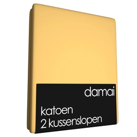 Kussenslopen Damai Corn Yellow (Katoen) (set van 2)