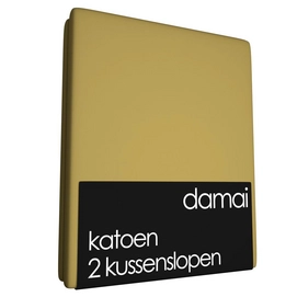 Kussenslopen Damai Khaki (Katoen) (set van 2)