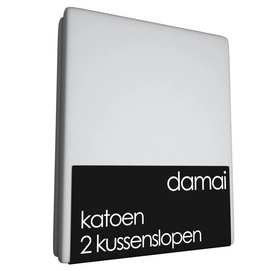 Kussenslopen Damai Light Grey (Katoen) (set van 2)