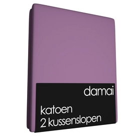 Kussenslopen Damai Purple (Katoen) (set van 2)