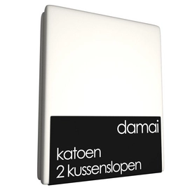 Kussenslopen Damai Wool White (Katoen) (set van 2)