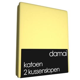 Kussenslopen Damai Yellow (Katoen) (set van 2)