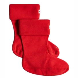 Chaussettes Hunter U Fleece Short Boot Sock Military Red