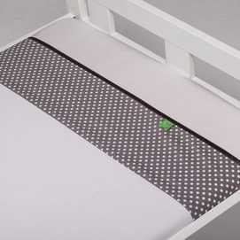 Drap Berceau Briljant Bea Dots Taupe (Coton)