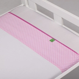 Ledikantlaken Briljant Bea Dots Roze (Katoen)