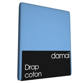 Drap Damai Azure (Coton)-160 x 260 cm (1-persoon)