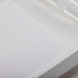 Drap Lit Enfant Briljant Pretty Blanc (Coton)