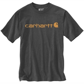 T-Shirt Carhartt Men Core Logo T-Shirt S/S Carbon Heather