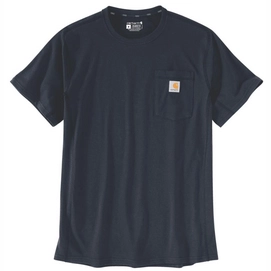 T-Shirt Carhartt Men Force Flex Pocket Navy