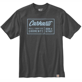 T-Shirt Carhartt Men Crafted Graphic T-Shirt S/S Carbon Heather-S