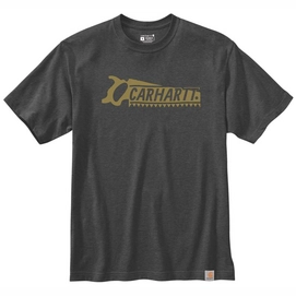 T-Shirt Carhartt Men Saw Graphic T-Shirt S/S Carbon Heather