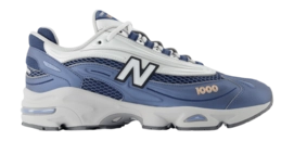New Balance Unisex M1000P Vintage Indigo/Light Silver Metallic/Peach Nectar