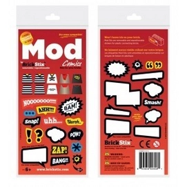 Stickers Lego BrickStix Mod Comics