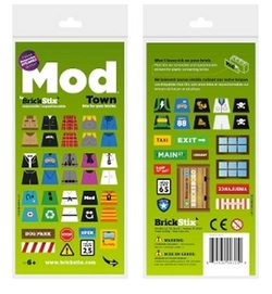 Stickers Lego BrickStix Mod Town