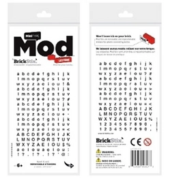 Stickers Lego BrickStix Mod Letters